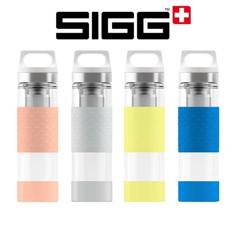 HOT COLD Glass Bouteille Isotherme En Verre Avec Filtres SIGG