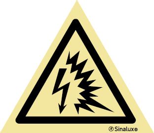 Se Al De Peligro Con El Pictograma De Riesgo De Arco El Ctrico E