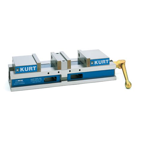 Kurt Manual DoubleLock Vise, 8" - DL800 | Kurt Workholding