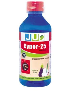 Ju Cyper Cypermethrin Ec Insecticide Superior Bollworm Complex Control