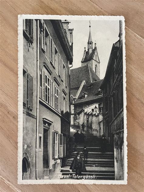 Postkarte Basel Totengässli Kaufen auf Ricardo