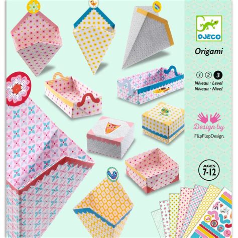 Small Boxes Origami Paper Craft Kit – Flying Pig Toys