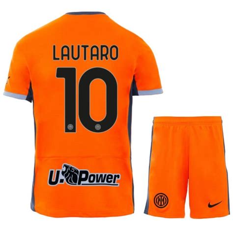 Maillot Kit Enfant Inter Milan Third Lautaro