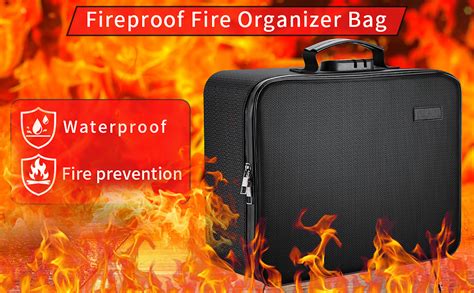 Amazon Topcj Fireproof File Folder Fire Waterproof Document Bag