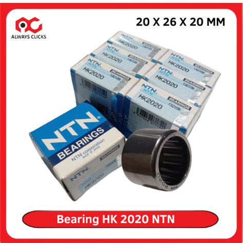 Jual Bearing Bambu Hk Ntn Japan Needle Bearing Hk Ntn Shopee