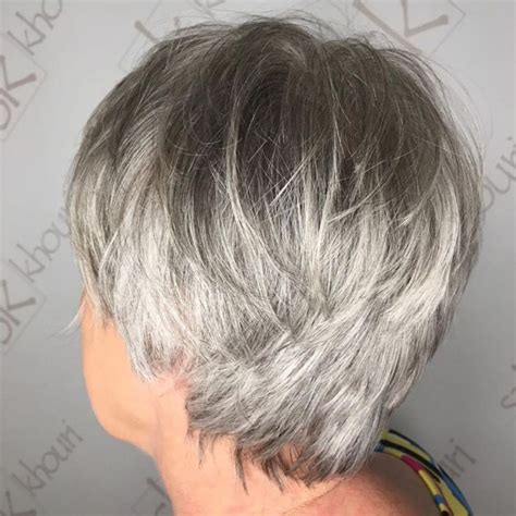 60 Gorgeous Gray Hair Styles Gorgeous Gray Hair Short White Hair Hairstyles For Thin Hair