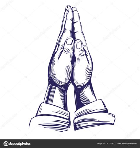 Praying Hands Drawing Step By Step At Getdrawings Free Download