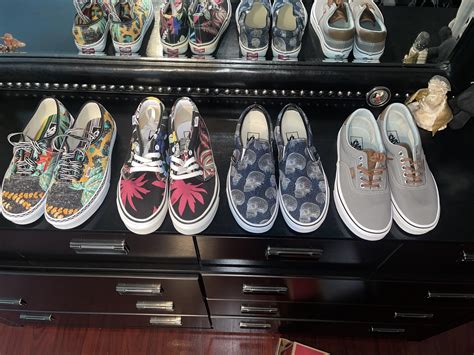 When the Vans outlet has a buy one get one free sale. Yes, I think I ...