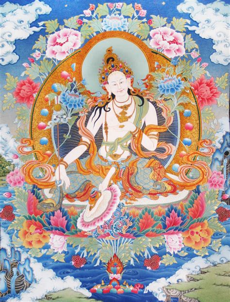 Mandarava Thangka Painting