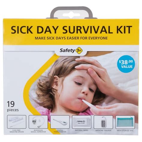 Safety 1ˢᵗ Sick Day Survival Kit Grey