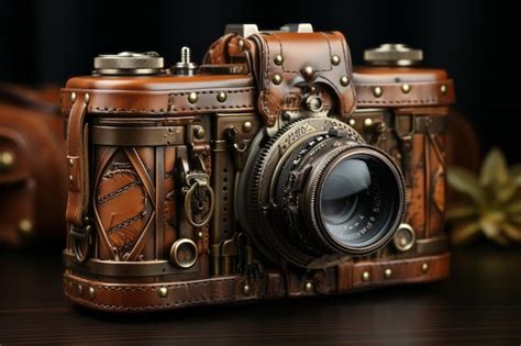 Premium Photo | Vintage camera photography studio classic lens vintage