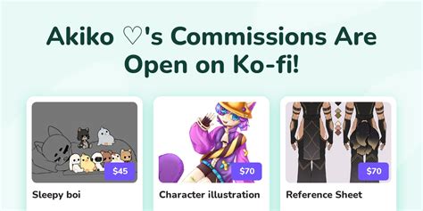 Akiko S Ko Fi Commissions Ko Fi Where Creators Get Support From