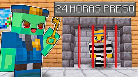 MEU AMIGO ME PRENDEU POR 24 HORAS No Minecraft Minecraft Videos