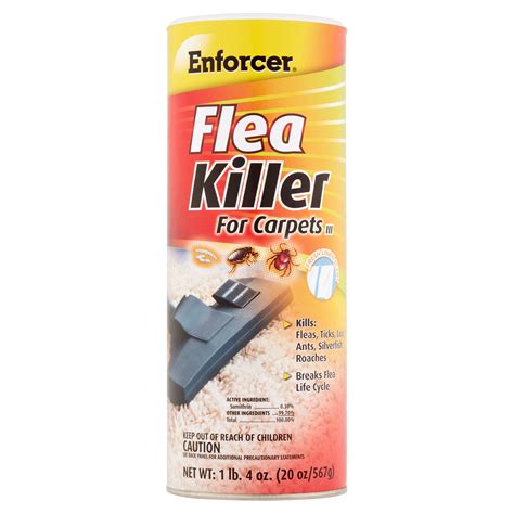 Enforcer Flea Killer for Carpets Powder, 20 oz - Walmart.com