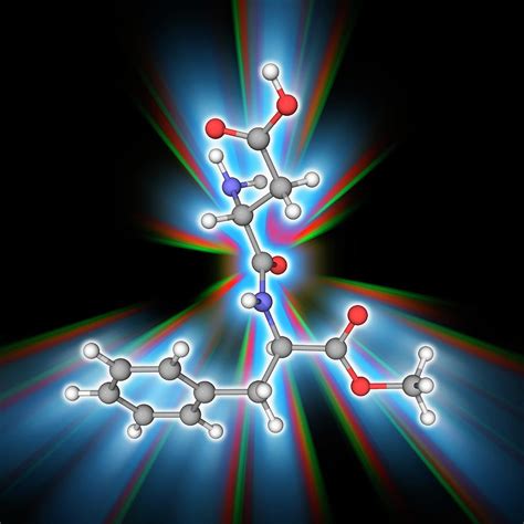 Aspartame Organic Compound Molecule Photograph By Laguna Design Science