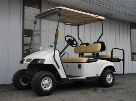 This 2008 E Z GO PDS Precision Drive System Electric Golf Car Is