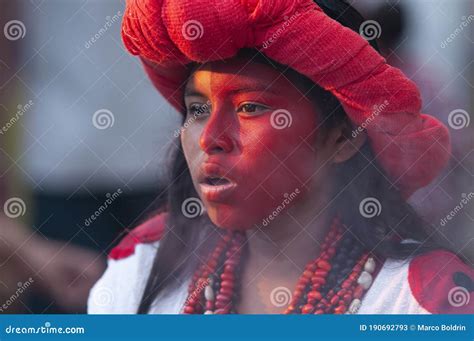 Atractive Young Indigenous Woman Editorial Stock Photo Image Of