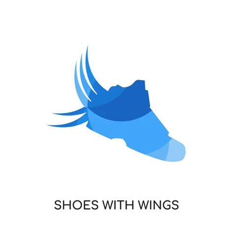 Wing shoe logo Vector Art Stock Images | Depositphotos