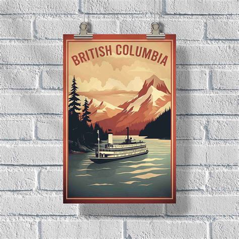 British Columbia Ferry Poster | United World Memories