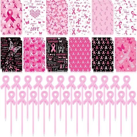 Amazon Pasimy 48 Pcs Breast Cancer Gift Set Cancer Awareness