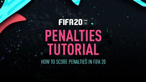 Fifa 20 Penalty Tutorial Fifplay