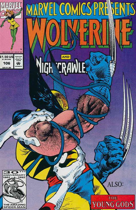 Marvel Comics Presents 106 VF Marvel Wolverine Sam Kieth Comic