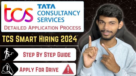 TCS Smart Hiring Application Process 2025 Apply For Drive YouTube