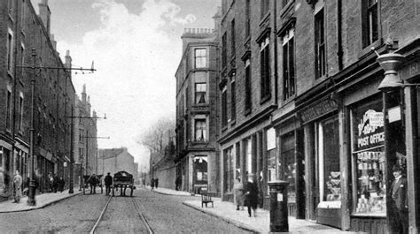 Tour Scotland Old Photograph Post Office Blackness Road Dundee Scotland