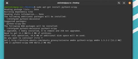 How To Install Scipy In Python On Linux Geeksforgeeks