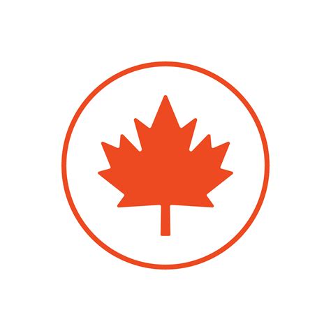 Round Canadian flag coin. Maple Leaf. Vector. 27739386 Vector Art at ...