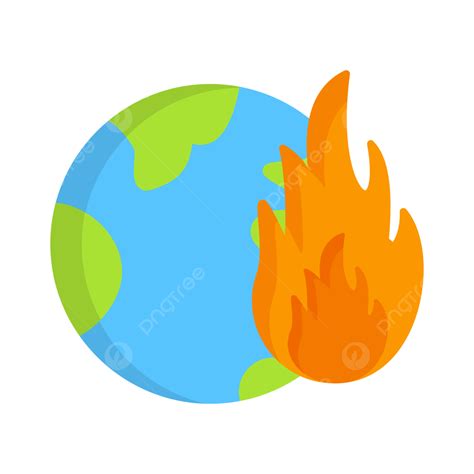 Icono Plano De Cambio Clim Tico Vector Png Dibujos Cambio Climatizado