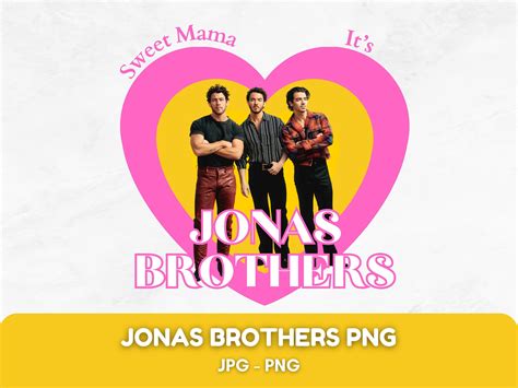 Jonas Brothers Svg Bundle Jonas Retro 90s Concert 2023 Retro T