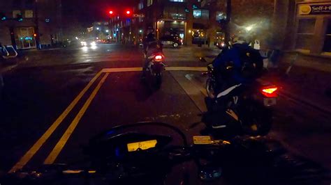 Supermoto Night Cruise Group Ride Youtube