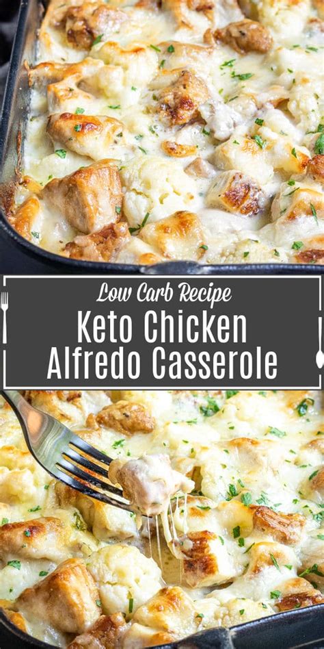 Keto Chicken Alfredo Casserole Recipe Home Made Interest