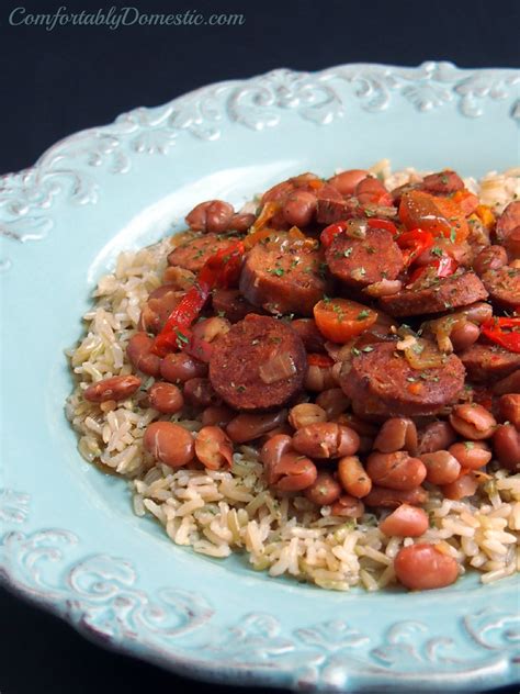 Andouille Sausage Rice And Beans Recipe Dandk Organizer