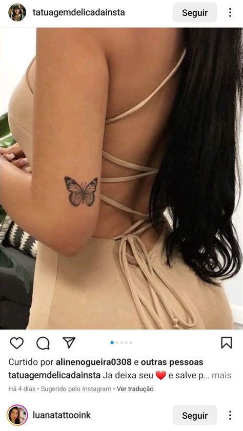 Pin de Amanda em Pins criados por você Tatuagem atrás do braço