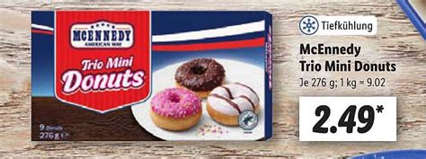 Mcennedy Trio Mini Donuts Angebot Bei Lidl Prospekte De