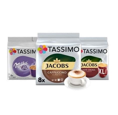 Tassimo Tassimo Pack Mall Kapsle X Cafe Crema Xl X Milka X