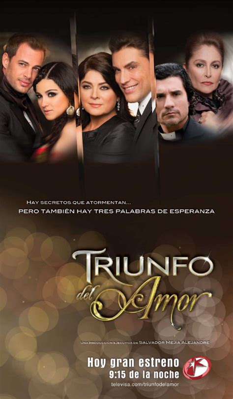 Poster De La Telenovela Triunfo Del Amor Telenovelas