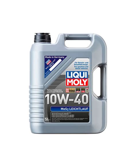 LIQUI MOLY MOS2 LEICHTLAUF 10W40 Lubrimas Pe