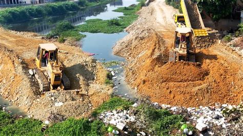 Episode Nice Incredible Building Long Road Bulldozer Push Soil