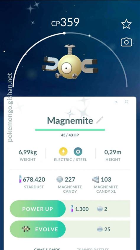 Shiny Magnemite - Pokemon Go