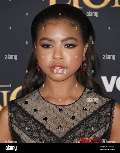 Navia Robinson Arrives At The Disneys The Lion King World Premiere