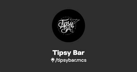 Tipsy Bar Instagram Facebook Tiktok Linktree