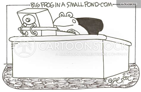 Big Fish In A Small Pond Cartoons and Comics - funny pictures from CartoonStock