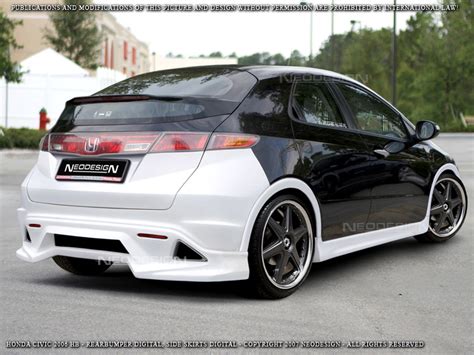 Honda Civic 2006 Side Skirts DIGITAL ATBodykits Ltd Bodykits To