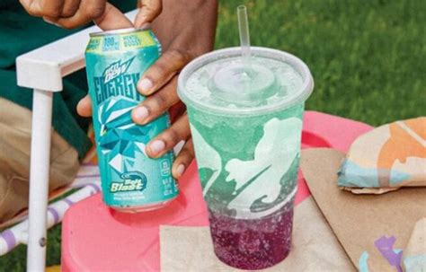 Taco Bell And Mountain Dew Launch New Baja Blast Charged Berry And New