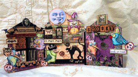 Altered Art Piece Its A Bird Crazy Haunted House This Uses Lots Of