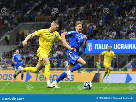 Uefa Euro Qualifying Round Italy Ukraine Editorial Stock Photo