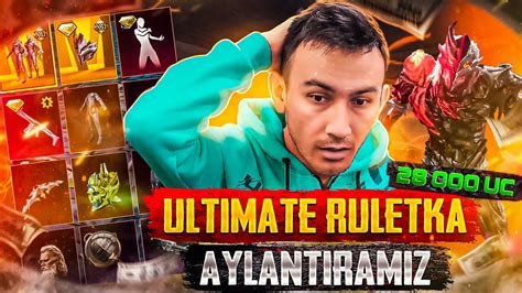 Uc Ultimate Ruletka Aylantiramiz Va Uclik Lobbilar Qilamiz Pubg